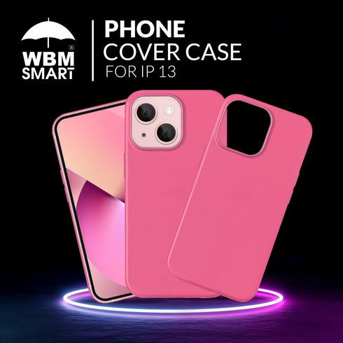 IPhone 13 Only Silicone Phone Case - Black | WBM SMART